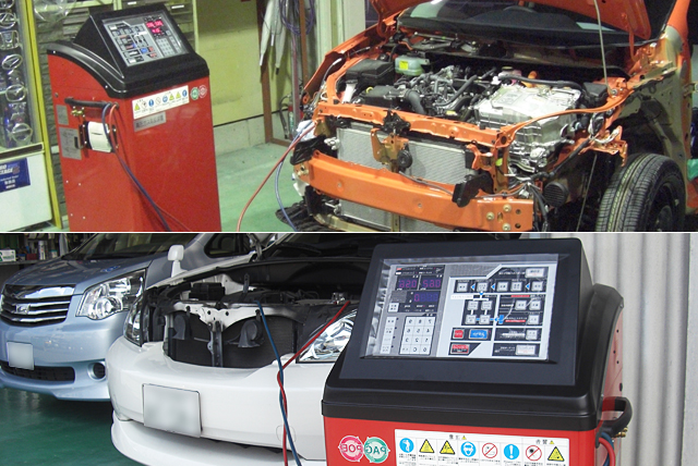 エアコンガス回収機